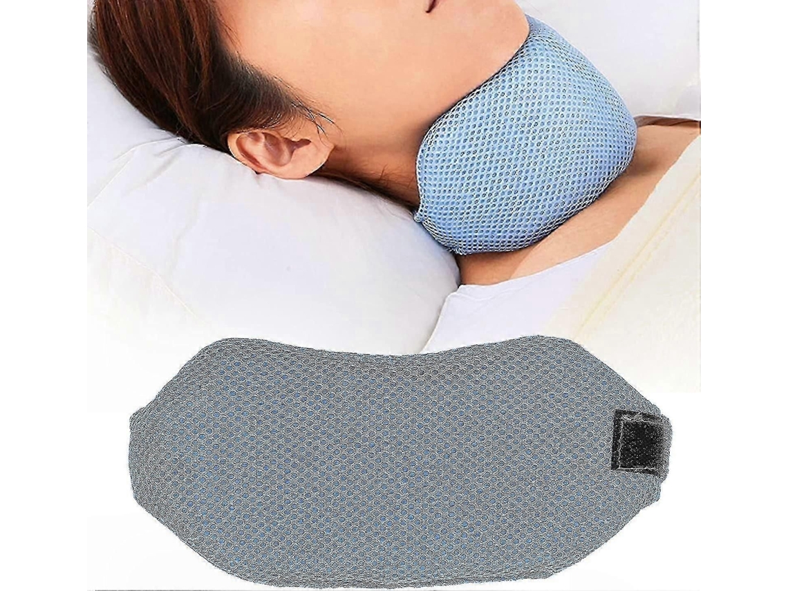 Cinta de Queixo para Auxiliar no Sono e Reduzir o Ronco, Suporte Cervical Ajustável para Melhorar a Qualidade do Sono. TAISHENGDA