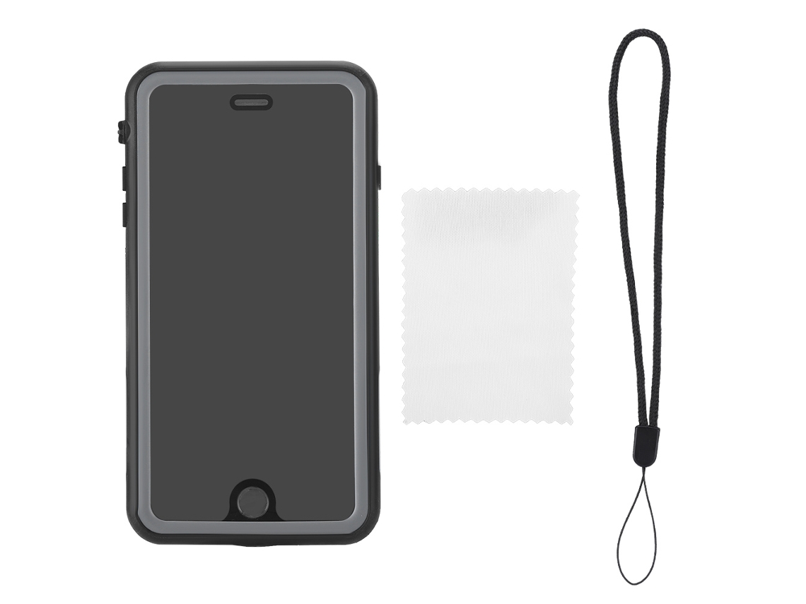 Capa de telefone à prova d'água e anti impacto para iPhone 7P/8P EOOCOO