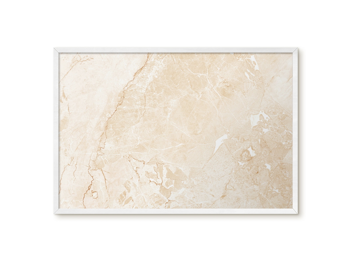Magnetic Board For Wall Beige Stone For The Bedroom Espelharte (60x40 Cm)