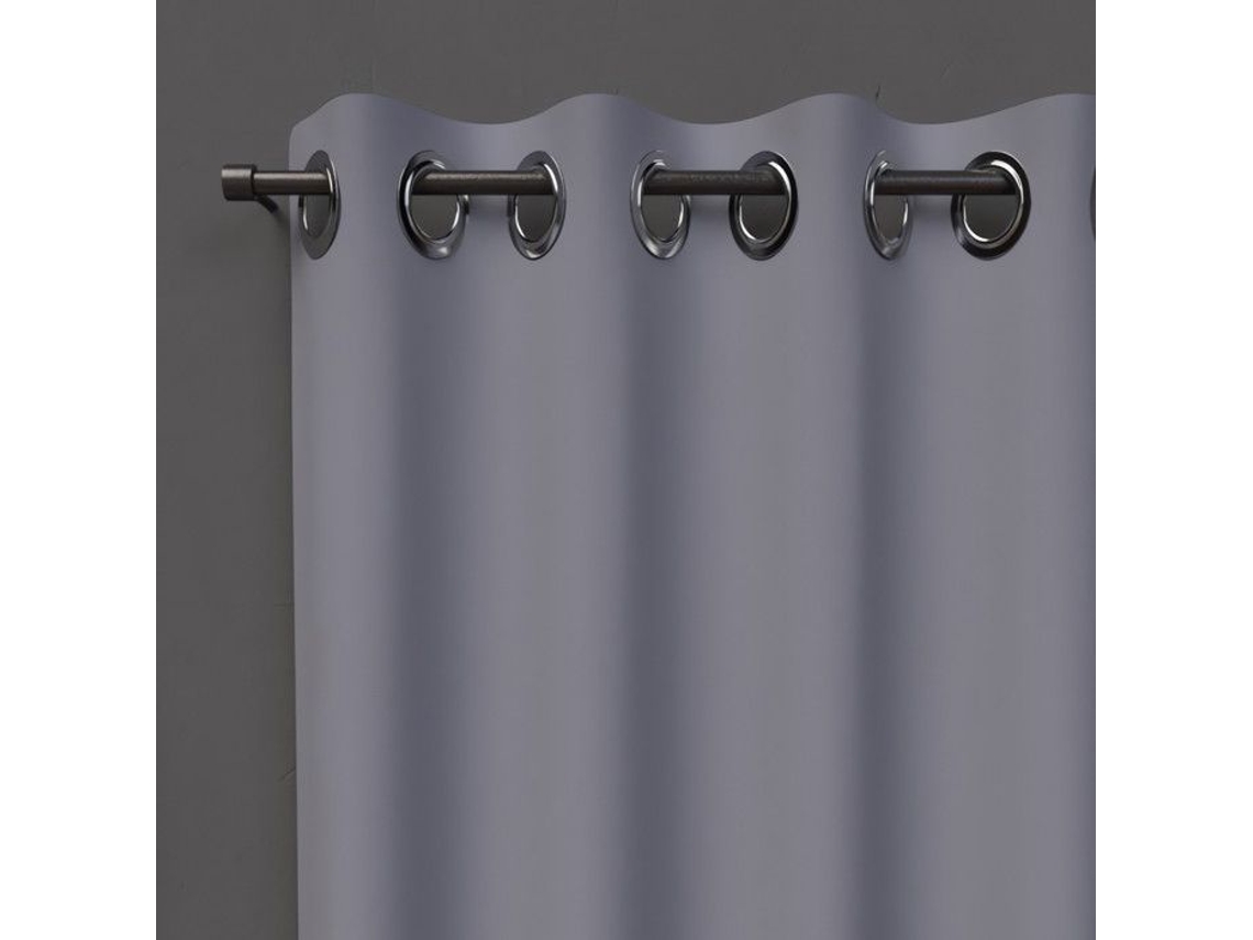 Cortinado SOLEIL D OCRE Soleil Docre Blackout Poliéster Cinzento (140x240cm)