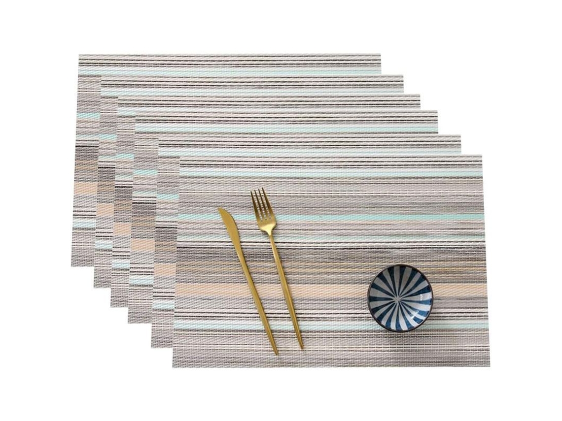 Toalhas De Mesa Resistentes Ao Calor, Anti-manchas, Tecidas Cruzadas E Duráveis, 45x30cm