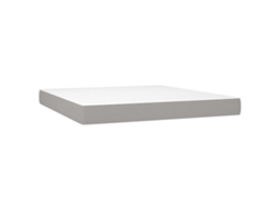 Pocket Spring Bed Mattress, Pocket Spring Bed Mattresses Vidaxl Cinzeto Tecido (180 X 200 Cm)