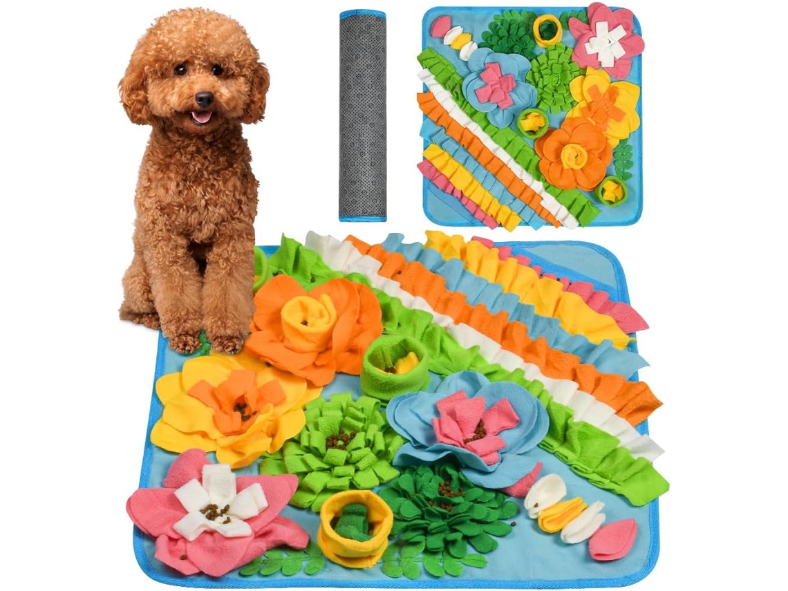Tapete Aromático 50x50cm para Cães, Brinquedo Interativo