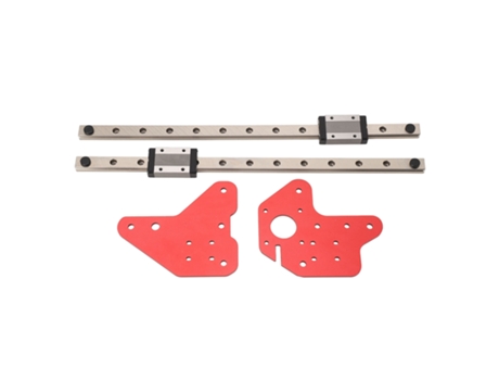 Kit De Guia Deslizante Linear Com Eixo Z Duplo Para Acessórios De Impressora 3d Ender 3 Slowmooose