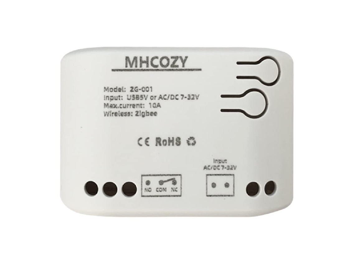 Módulo De Relé Inteligente Zigbee 12 V Com Modos Automático E Momentâneo Reguláveis, Compatível Com Tuya E Ewelink, Gateway Zigbee