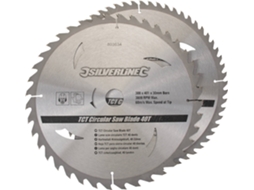 Conjunto de Discos para Serra Circulares SILVERLINE 803634