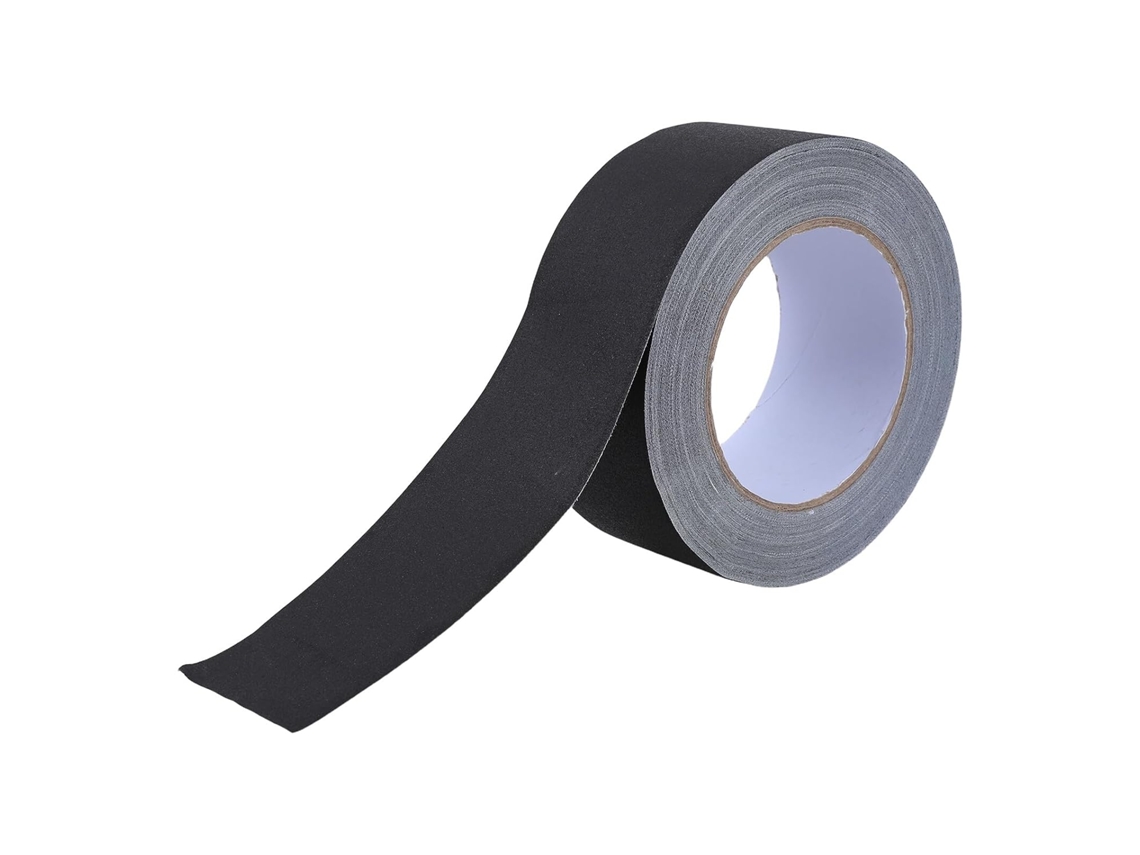 Fita Adesiva Preta Fosca Childweet, Com Adesivo Forte De X Jardas, Ideal Para Carpetes, Reparos, Marcação