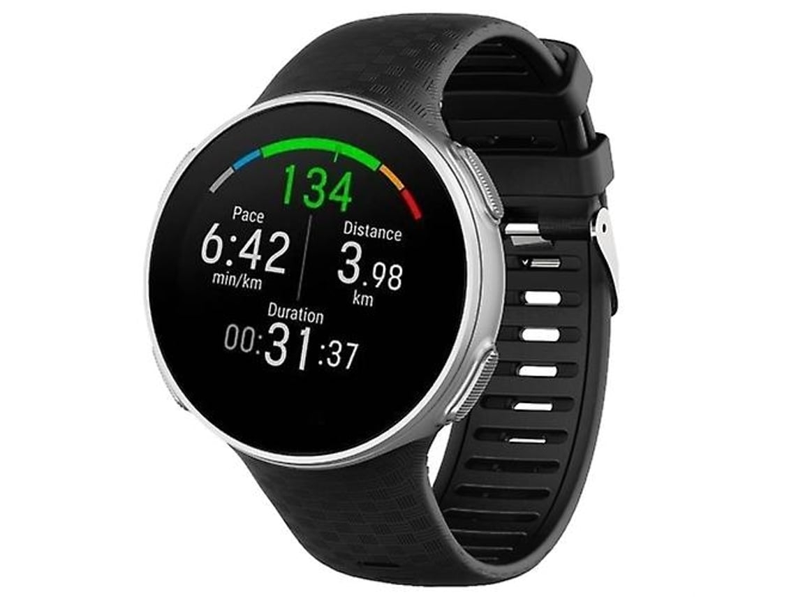 Pulseira De Silicone, Compatível Com Relógio Polar Vantage V, Preta