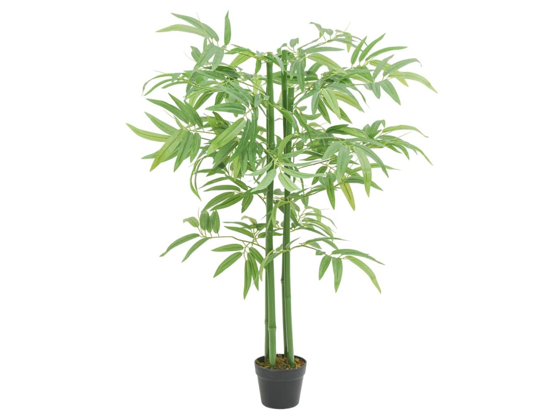 Artificial Bamboo Tree, Artificial Bamboo Trees Vidaxl Verde Fibra (16 X 120 Cm)