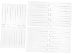 Conjunto De 30 Protetores Silicone Flexíveis Para Portas Armários Madeira E Vidro, Resistentes A Rasgos E Deformações