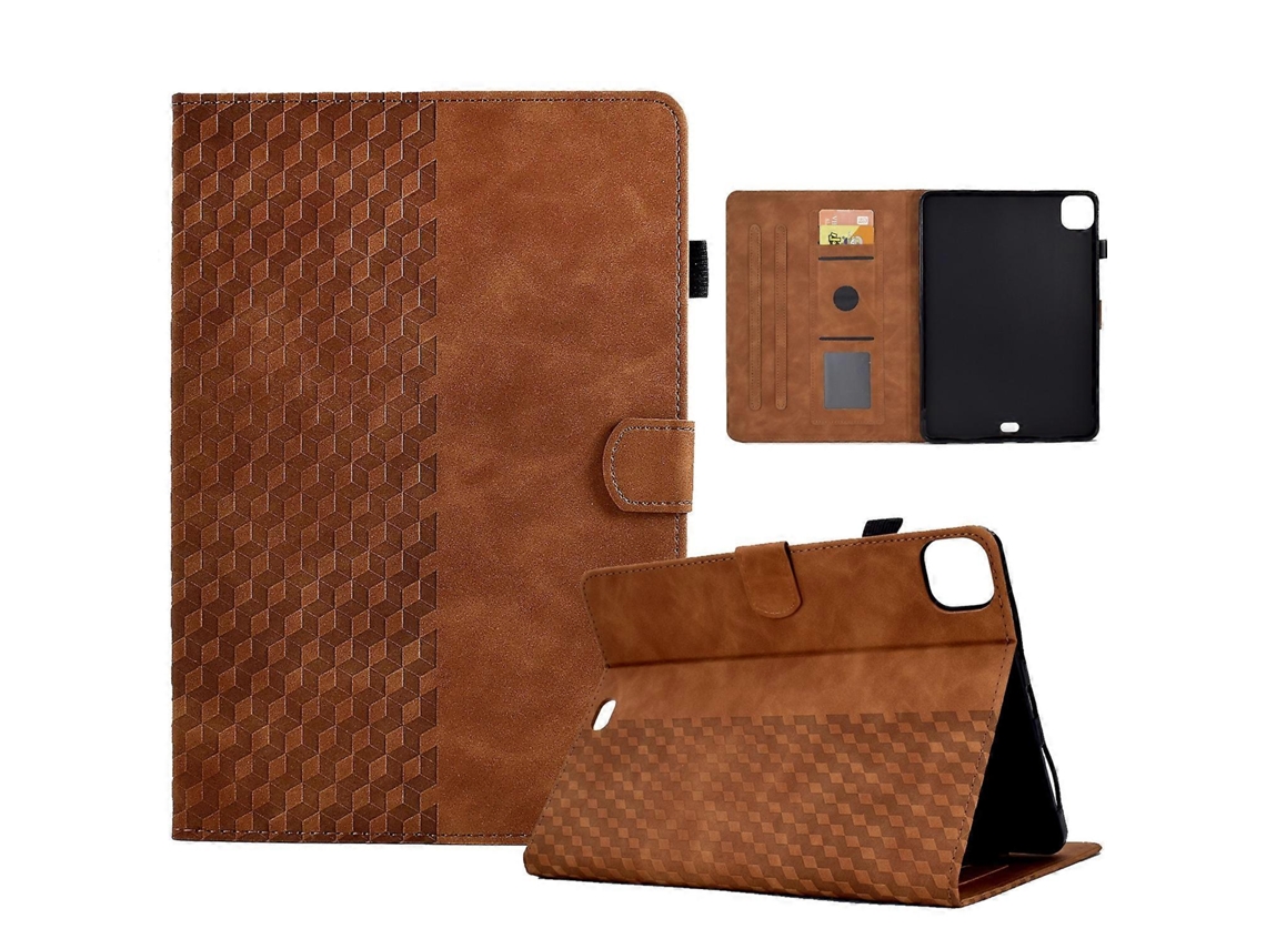 Capa de couro com relevo de diamante Webake para iPad Pro 11 (2024)