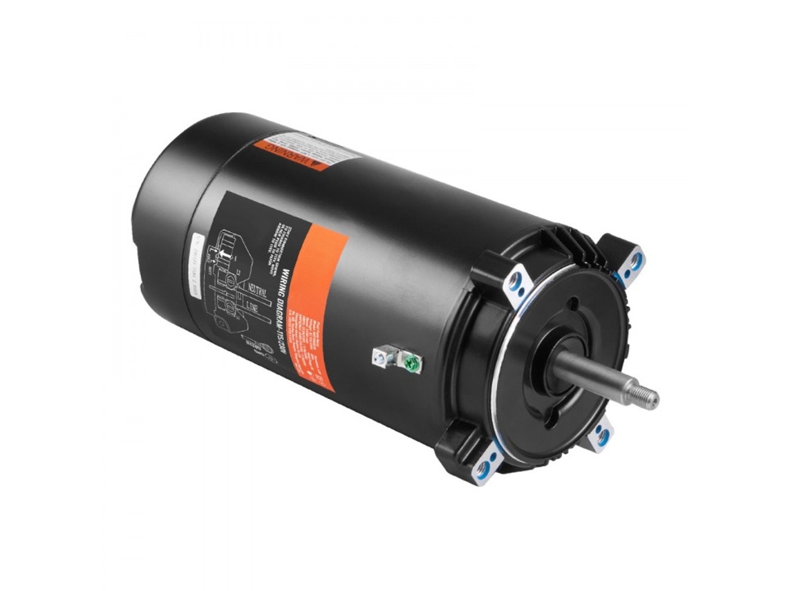 Motor Para Bomba De Piscina 1,5cv Com Flange 56j, Silencioso, Fácil Instalação Tekmaquinas