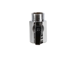 Válvula De Esfera Laxiscreed 1/2" Com Roscas Macho E Fêmea Para Compressores De Ar