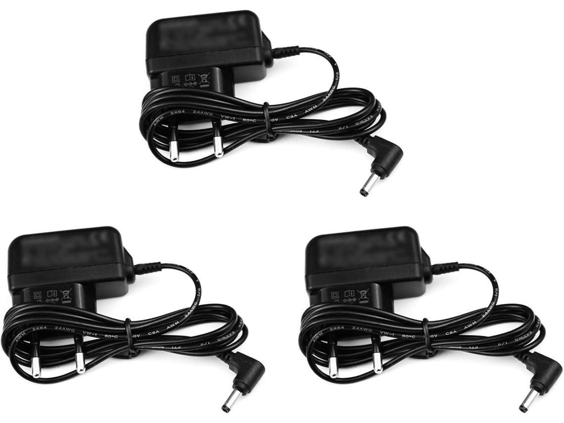 3x Dc 6v Universal Fonte de Alimentação com Interruptor Carregador 700ma para SFUSHOS