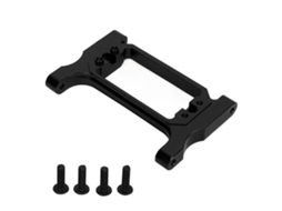 Mali suporte Frontal de Chassi em Liga de Alumínio para Carro de Escalada Traxxas 1/10 Rc Preto