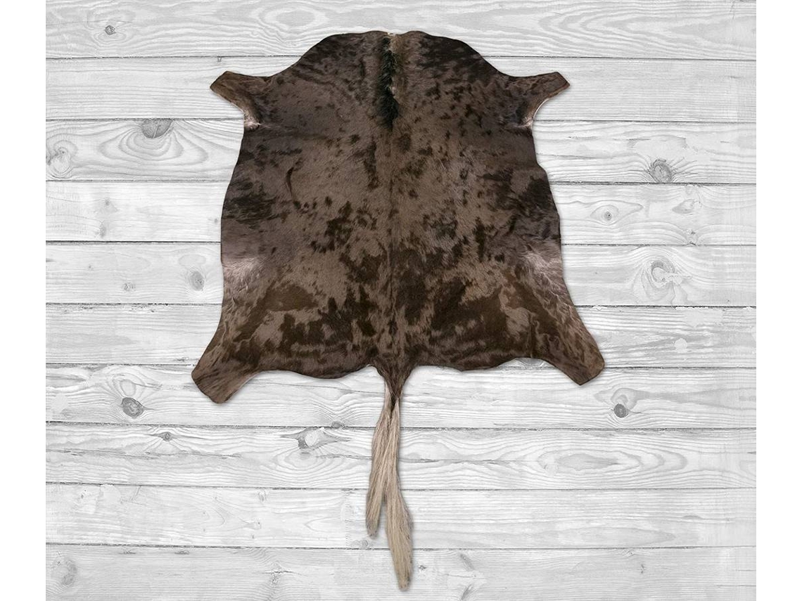 Tapete ZERIMAR Pele de Gnus (Natural - 150x125 cm - Pele)