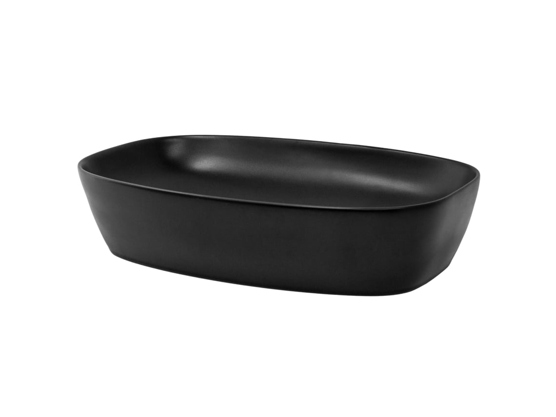 Lavatório ML-DESIGN (Preto - Cerâmica - 60.5 x 38.5 x 14cm)