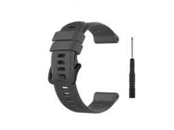 Pulseira Macia E Resistente Para Smartwatches Com Gps - Compatível Com As Pulseiras Do Forerunner 745