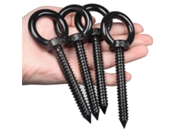 Ganchos De Olhal Reforçados 12, 7cm 5 Polegadas, Com Capacidade De Carga Parafuso M10 E Suportando Até 272kg 600lb