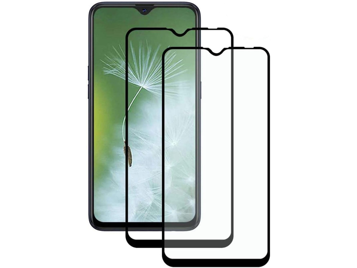 Conjunto de Películas de Ecrã Protetora Dureza Alta para Oppo A12 HONGWE. Vidro Temperado (2un)