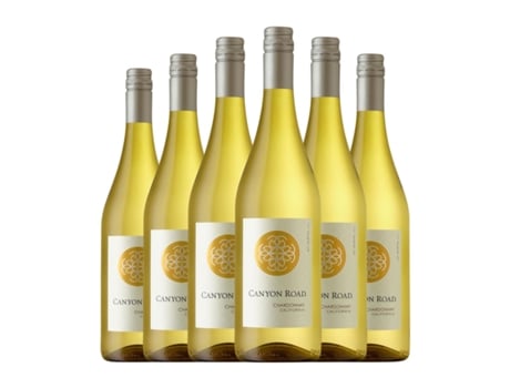 Vinho branco CANYON ROAD Chardonnay California (0.75 L - 6 Unidades)