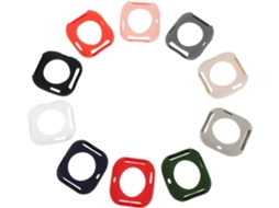 10 Unidades De Capa Protetora Silicone Para Smartwatch, Compatível