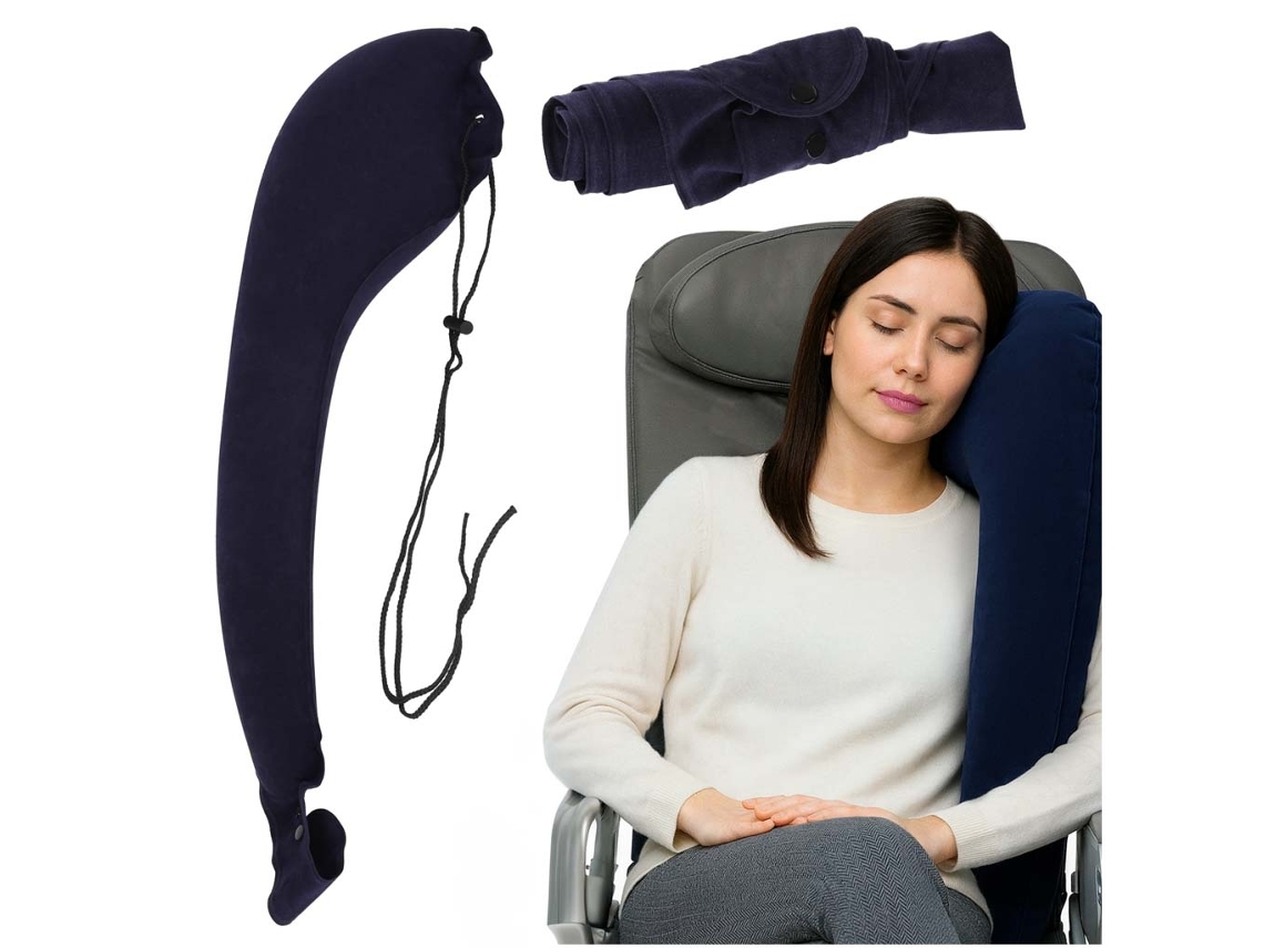 Almofada de Viagem com Apoio Cabeça 90x28 Cm BRILVIBERA