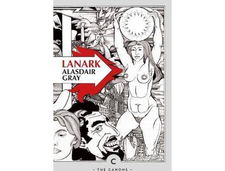 Livro Lanark: A Life In Four Books De Alasdair Gray, Introdução Por William Boyd (Inglês)