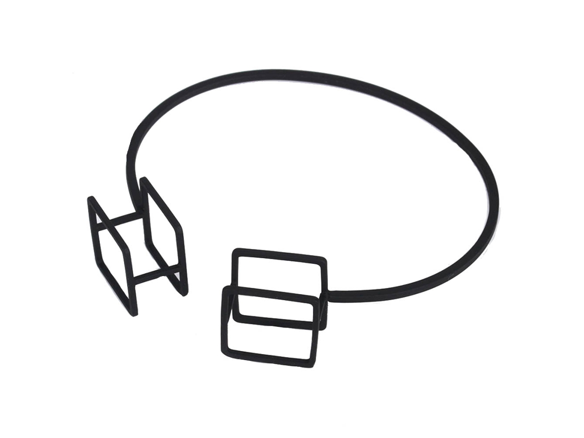 Pulseira Estilo Aberto Forma Geométrica