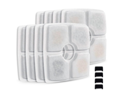 Conjunto de Filtros para Torneira, Tripla Filtragem, Dispensador de Água Quadrado 2,5l