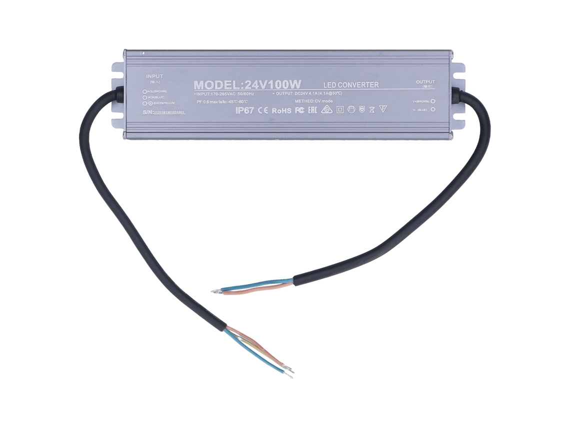 Fonte de Alimentação Ip67 100w 24v | S/MARCA