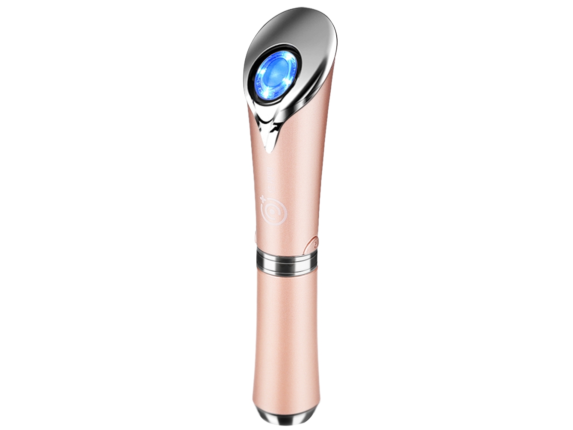 Massageador De Olhos Jade Natural Anti Rugas Com Aquecimento Iônico