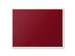 Quadro magnético de parede cinza delicado para quarto Espelharte (80x60 cm)