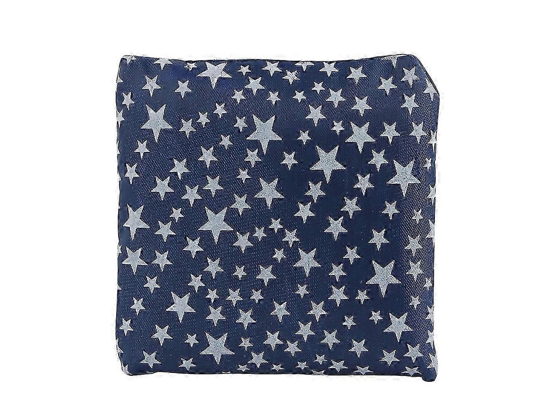 Sacola de Compras Dobrável, Ecológica e Reutilizável com Estampa de Estrelas para Mulheres. GOKOCO