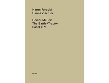 Livro Heiner Muller The Battle/Tractor de Harun Farocki e Hanns Zischler (Inglês)