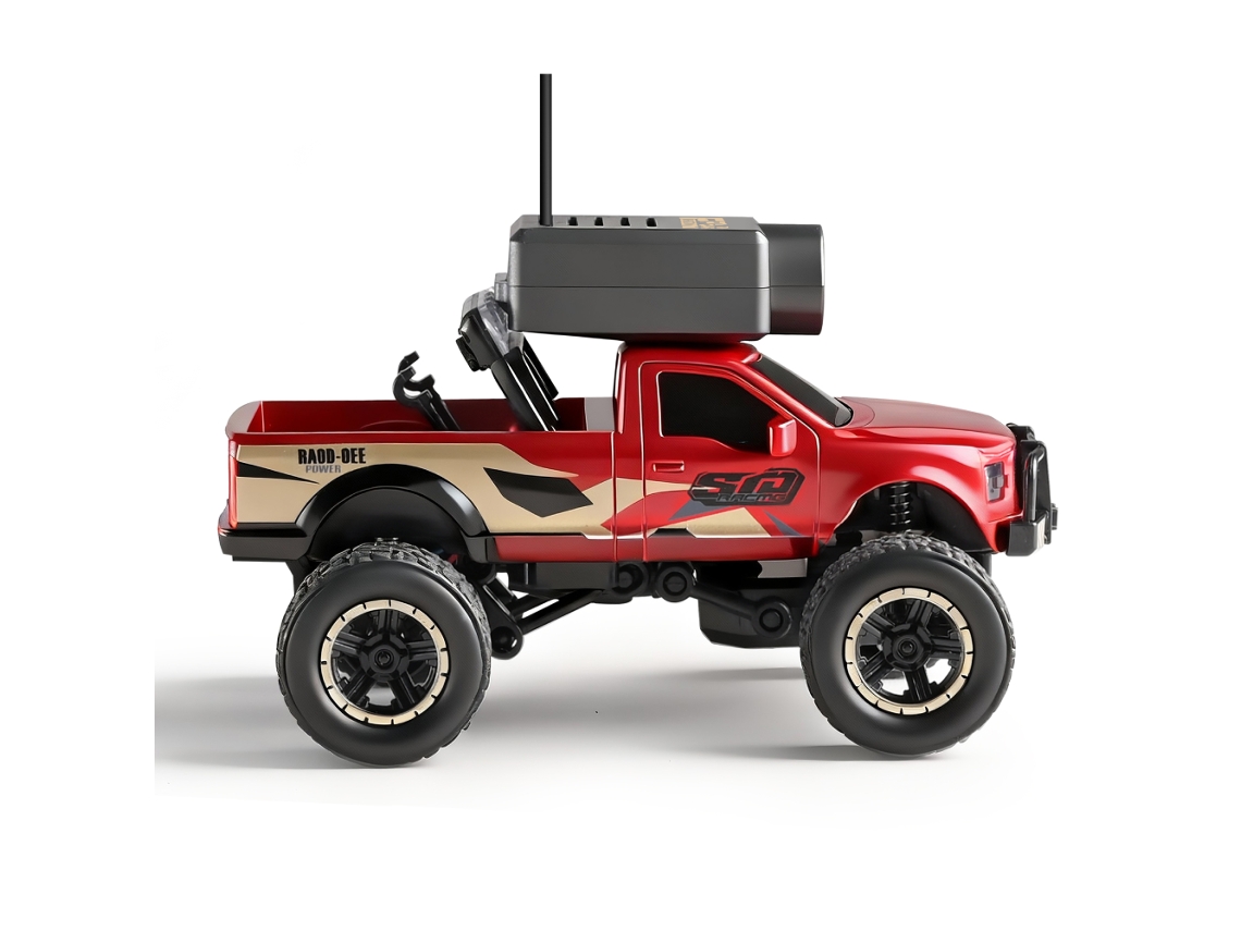 Azul 6407-cwltoys 6407 6407-c Rtr 1/64 2.4g Rwd Mini Fpv Camera Wifi Vr App Giroscópio Led Piloto Automático 3 Vel Off-road Proporcional Brinquedo