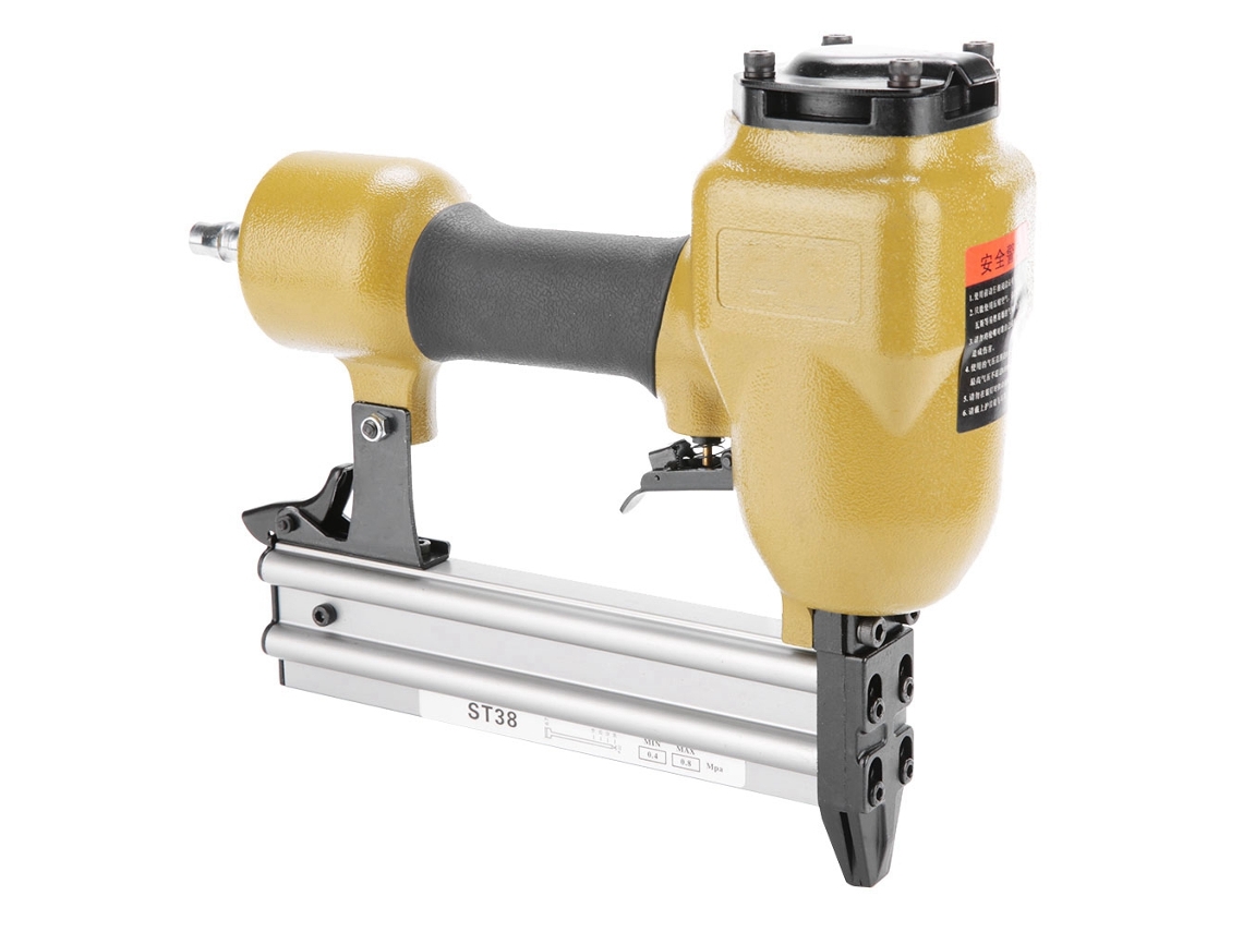 Laxiscreed Pistola De Grampos Pneumática St38 Para Carpintaria E Reparações De Alta Performance