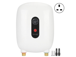 Laxiscreed Aquecedor De Água Elétrico Instantâneo Com Controle Digital