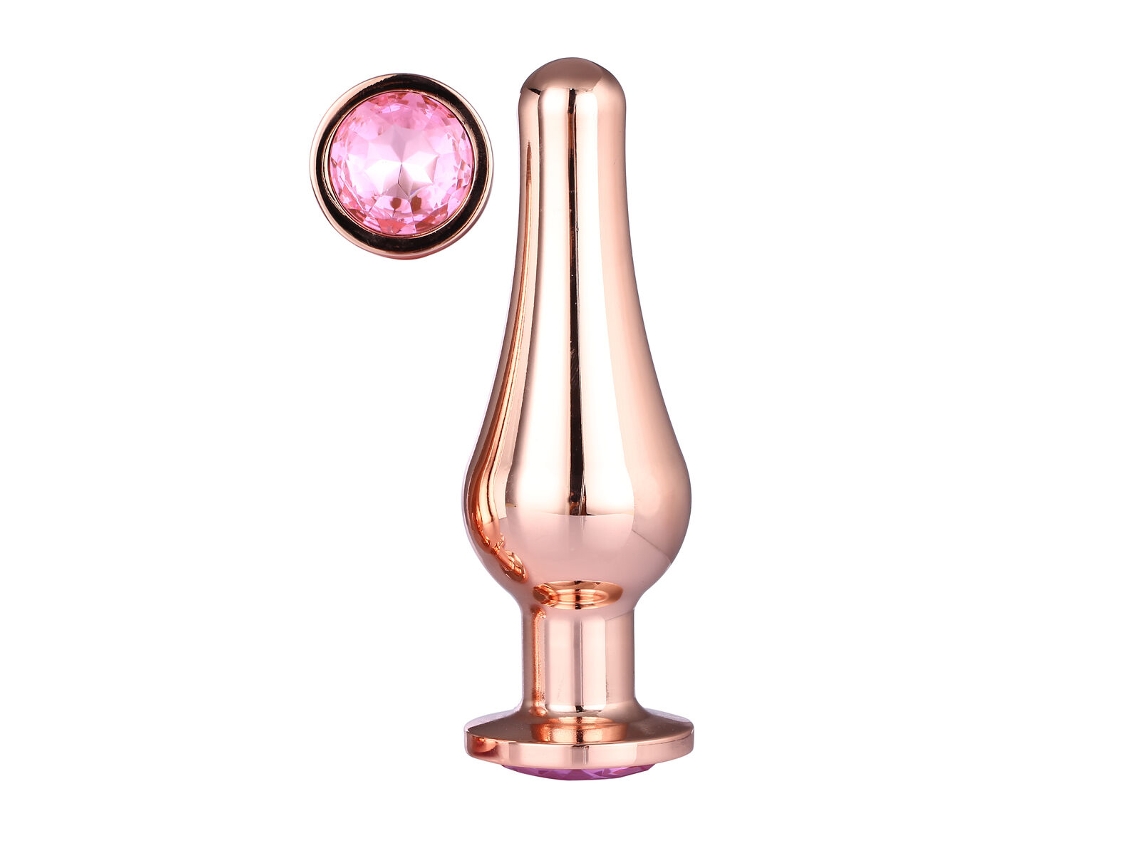Plug Anal DREAM TOYS Gleaming Love (Dourado - Ø 4 cm)