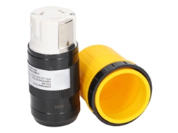 Laxiscreed Tampa De Proteção Para Conector De Cabo De Energia Rv Com Fecho De Rosca