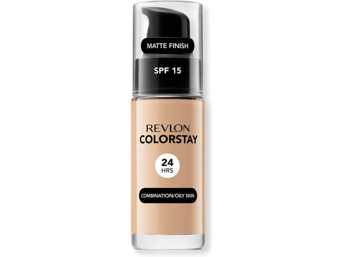 Base - Revlon - N°220 Bege Natural - 30ml - Peles Mistas A Oleosas - Bege