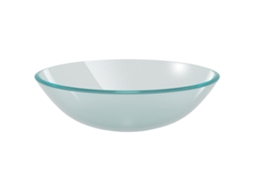 Basin, Basins Vidaxl Branco Vidro (n/a)