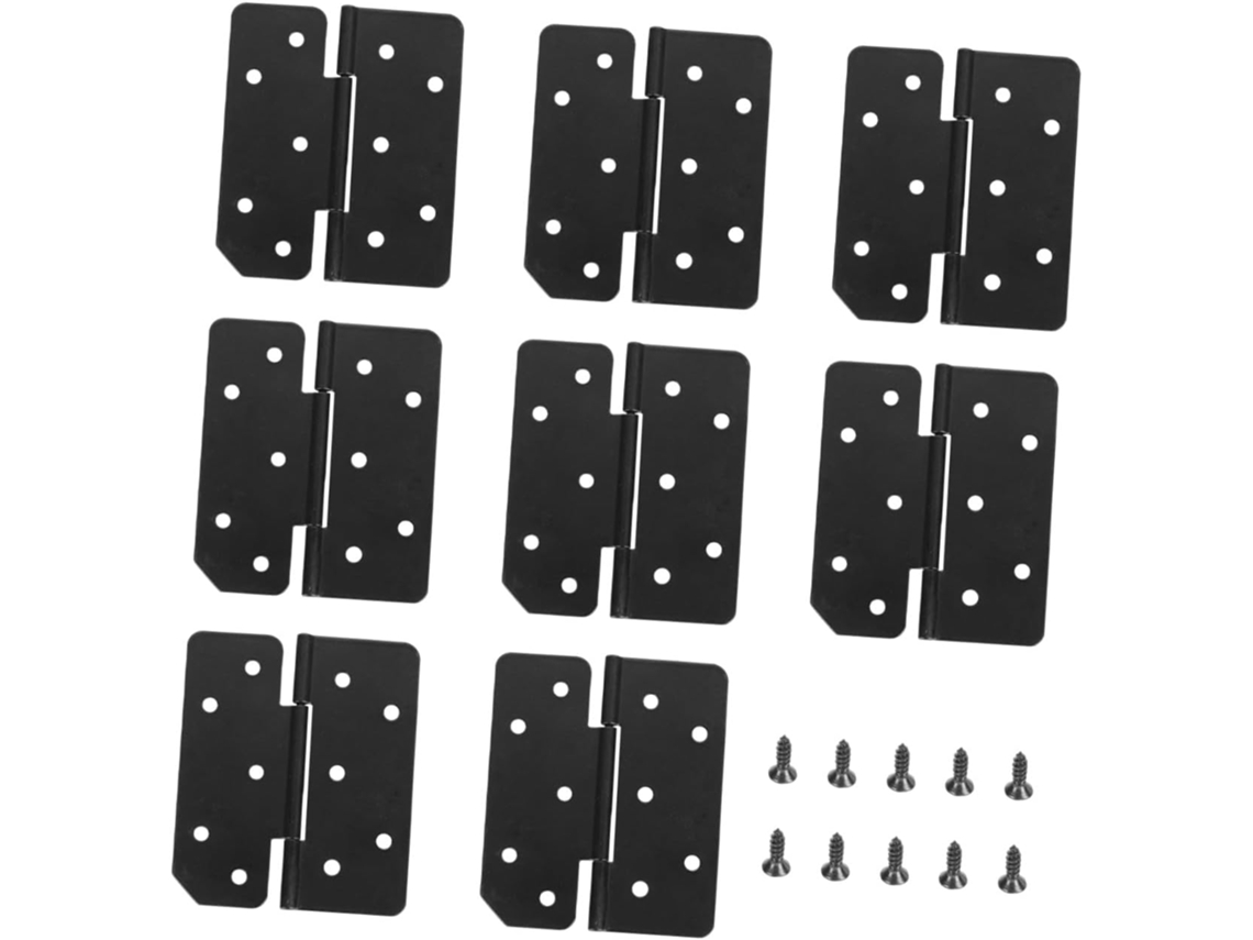 Villcase Conjunto De 8 Ferro Para Móveis, Simples E Práticas Mesas