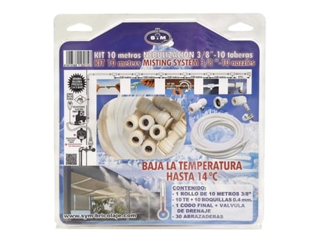 Kit Nebulizador 3/8-10 Bicos SM