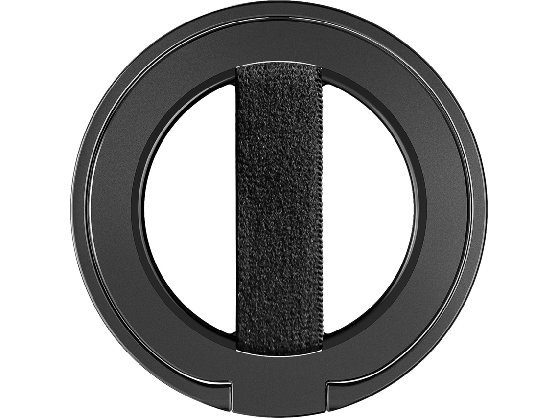 Suporte Para Celular Com Alça Elástica Substituível Para O Dedo, Anel Magnético Removível E Suporte Integrado.