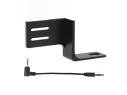 Suporte De Microfone Invisível Para X5 X4 X3 X2 Com Cavo De Áudio 3.5mm, Cold Shoe E Suporte Para Câmera De Ação