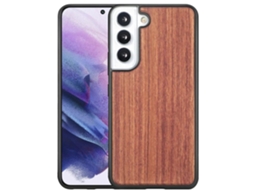 Capa Jacarandá Ultra para Samsung VEANXIN Madeira Castanho