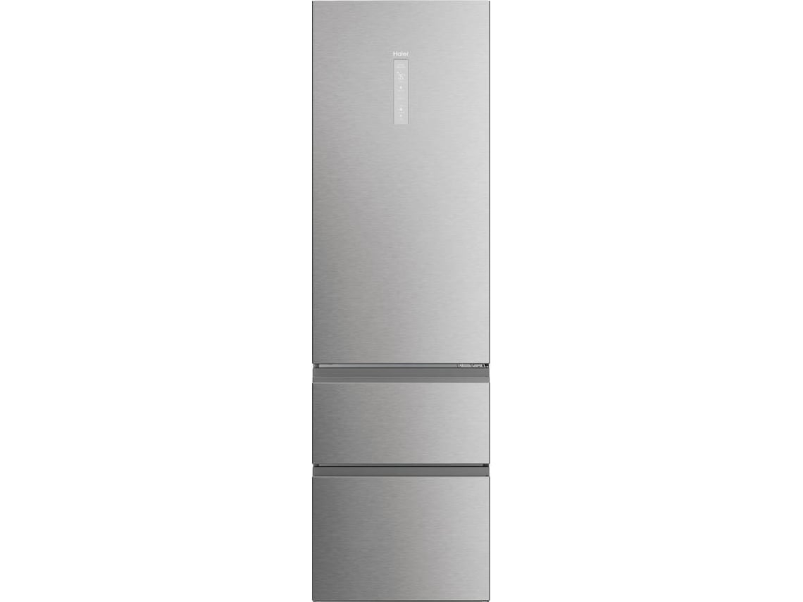 Frigorífico Combinado HAIER HTW5620ENMG (Outlet Grade B - No Frost - 205 cm - 414 L - Inox)