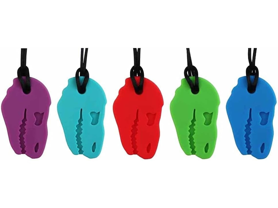 Colares De Mastigação Sensoriais, Barras Para Molar, Mordedores De Silicone Para Bebê, Exercícios Orais, Adequados Para Dentição*