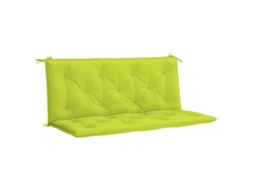 Garden Bench Cushion, Garden Bench Cushions Vidaxl Verde Tecido (120 Cm)